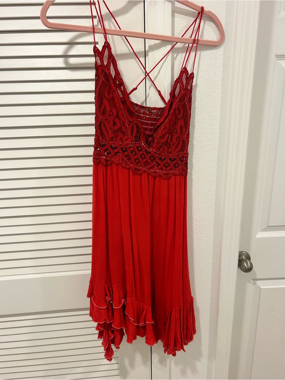 Free people Red Dress